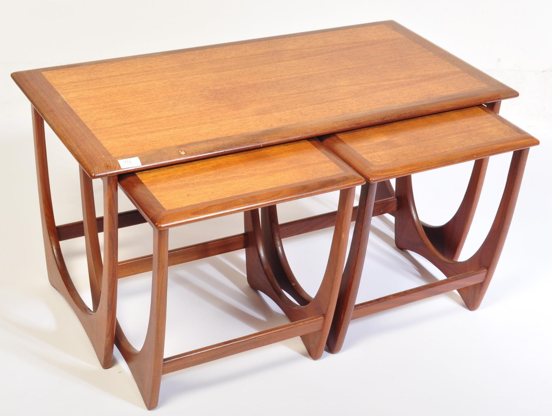 G-PLAN MID CENTURY TEAK WOOD NEST OF GRADUATING TABLES - Image 3 of 6