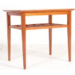 MID CENTURY DANISH TEAK WOOD OCCASIONAL COFFEE TABLE