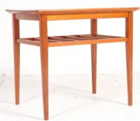 MID CENTURY DANISH TEAK WOOD OCCASIONAL COFFEE TABLE