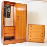 RETRO VINTAGE MID 20TH CENTURY BEDROOM SUITE