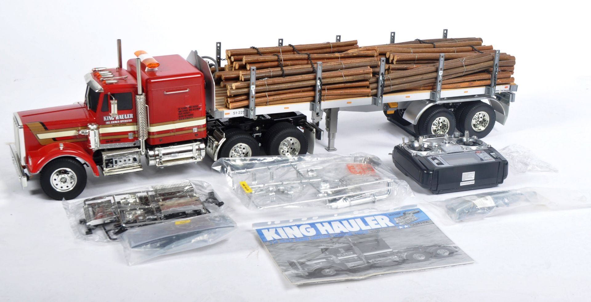 TAMIYA 1/14 SCALE RADIO CONTROL KING HAULER TRACTOR TRUCK