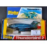ORIGINAL VINTAGE DINKY TOYS DIECAST THUNDERBIRD 2 MODEL