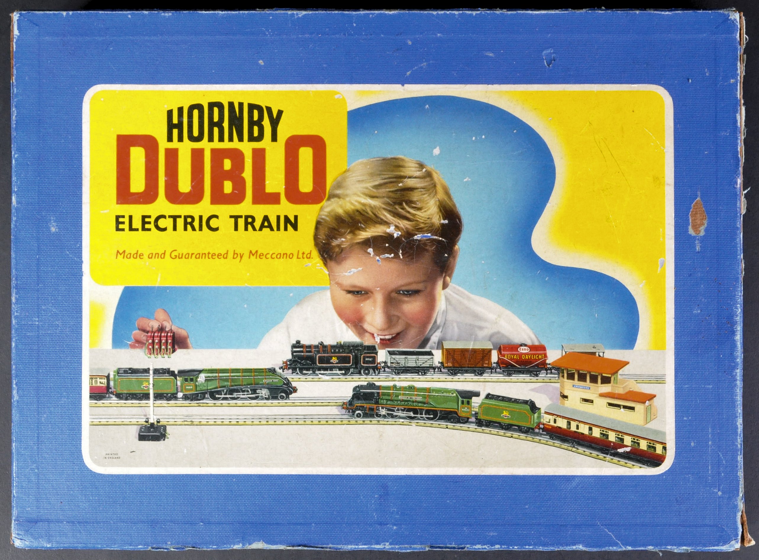 ORIGINAL VINTAGE HORNBY DUBLO EDG18 TANK GOODS TRAIN SET