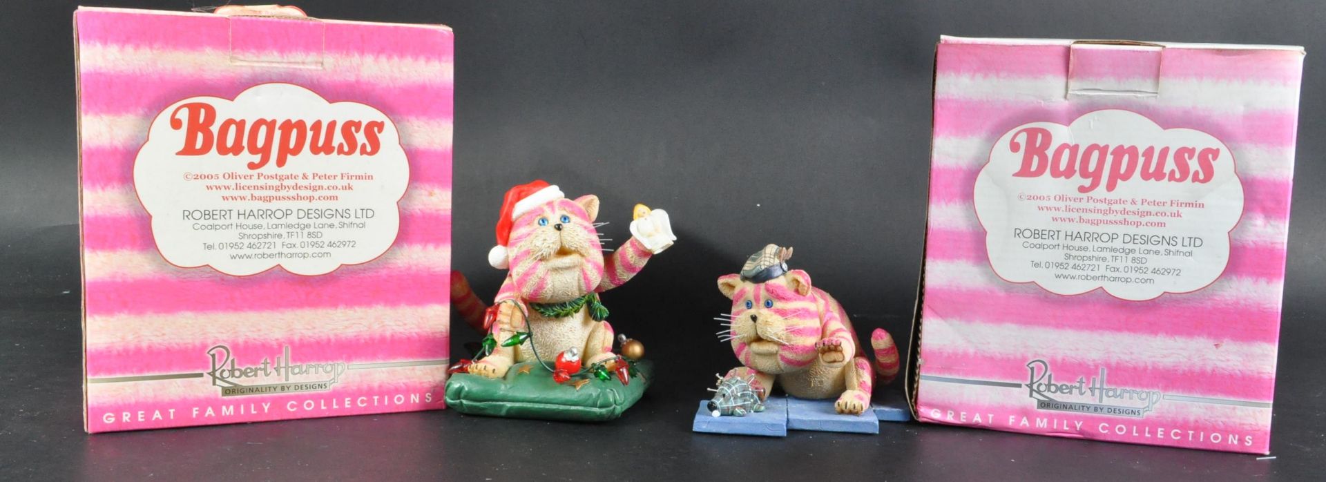 BAGPUSS – ROBERT HARROP – BOXED RESIN STATUES / FIGURINES