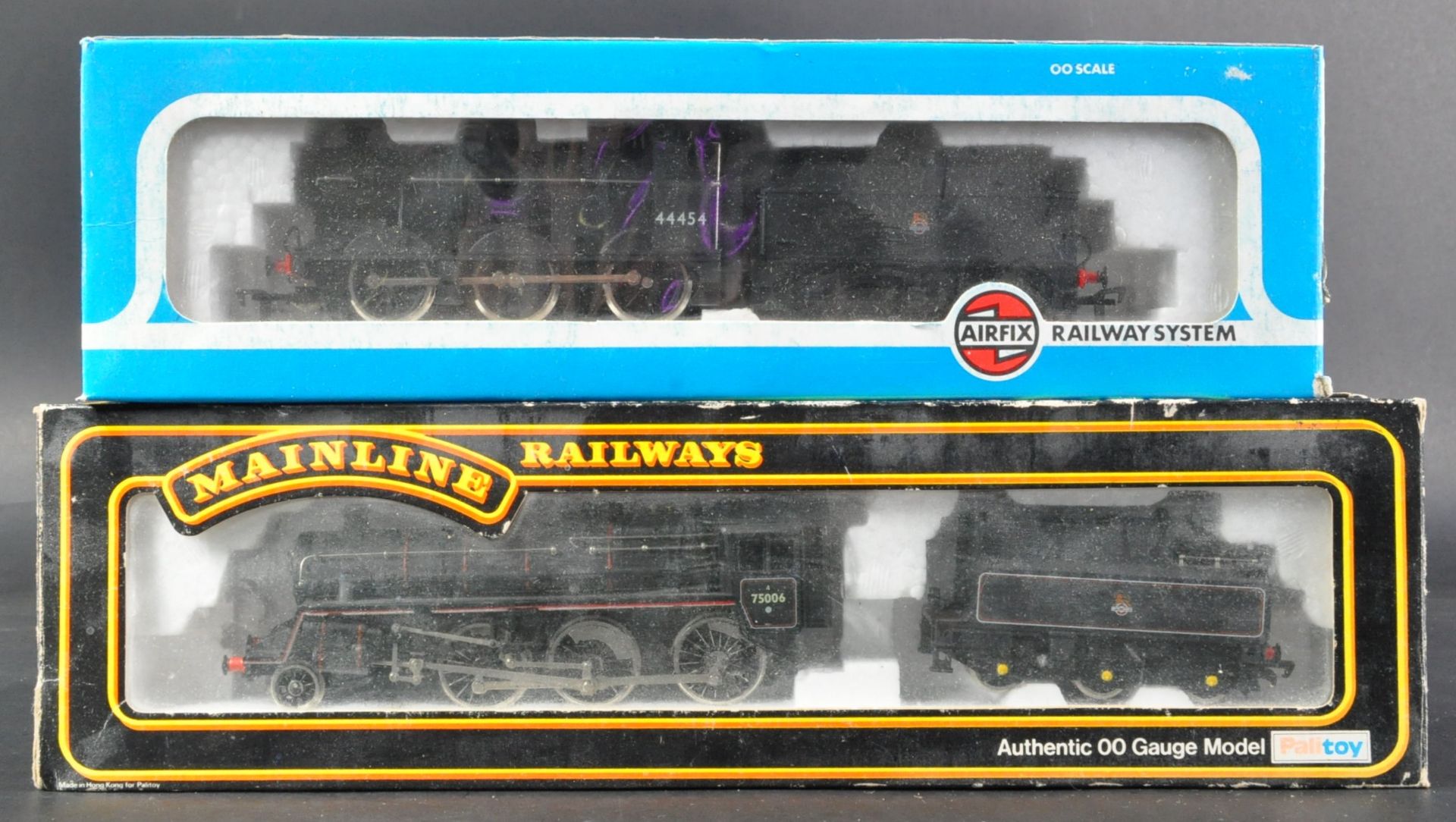 TWO ORIGINAL PALITOY MAINLINE & AIRFIX 00 GAUGE LOCOMOTIVES