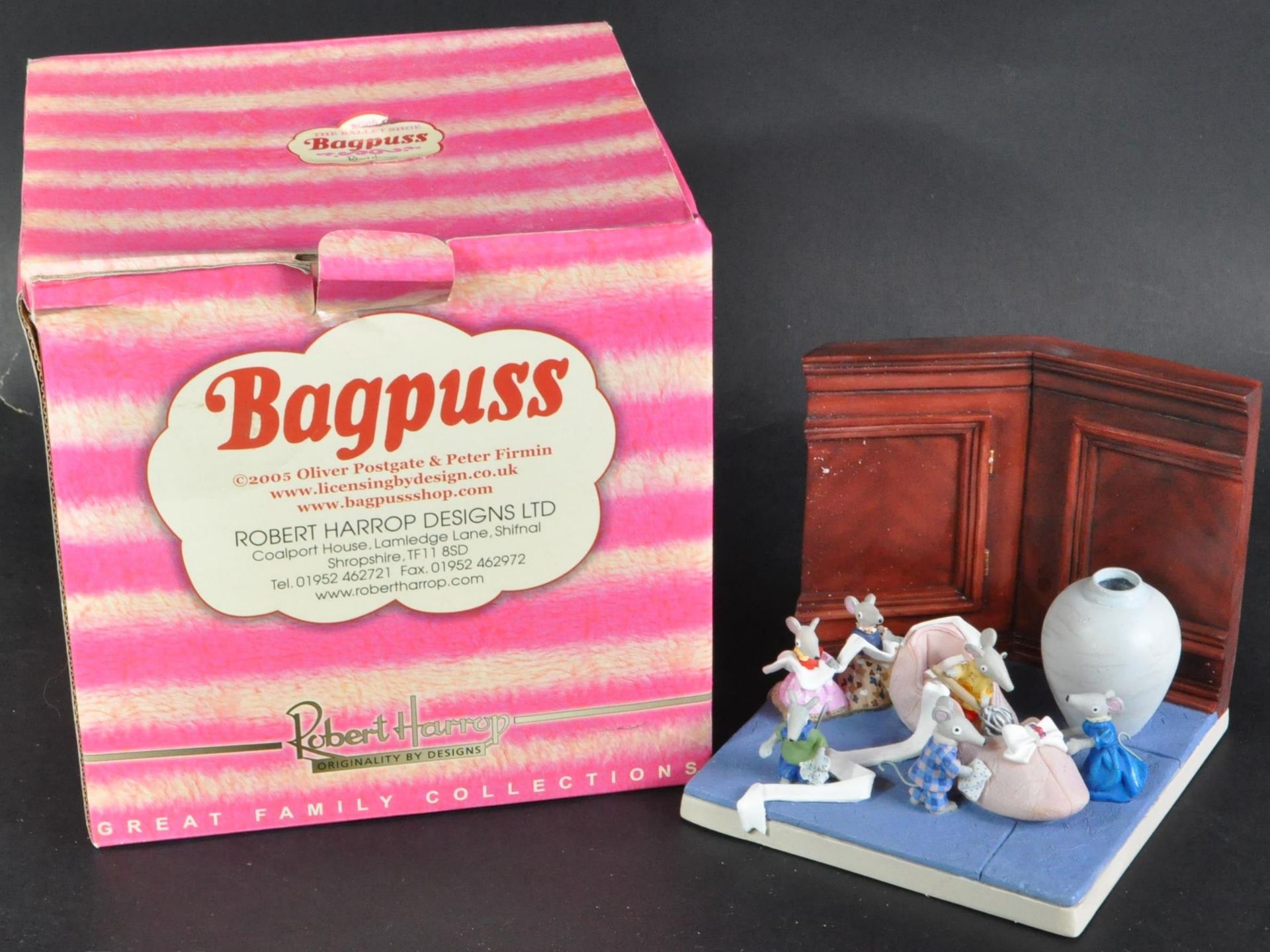 BAGPUSS – ROBERT HARROP – BOXED RESIN STATUE / FIGURINE - Image 2 of 6