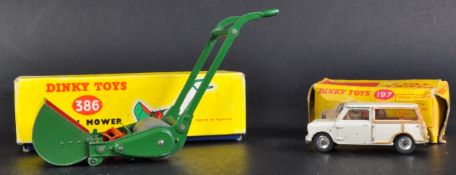 TWO VINTAGE DINKY TOYS DIECAST MODELS