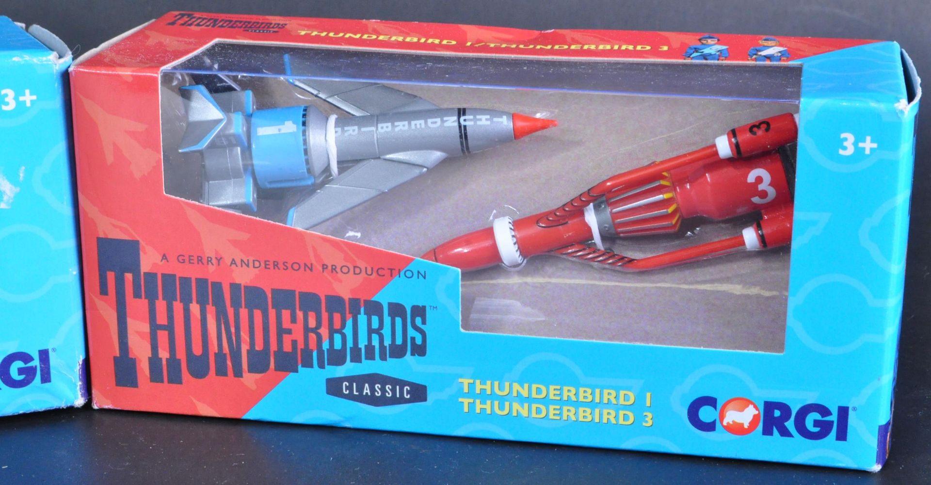 TWO ORIGINAL CORGI DIECAST MODEL THUNDERBIRDS - Bild 5 aus 8