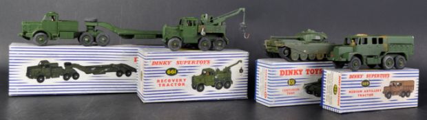 COLLECTION OF VINTAGE DINKY SUPERTOYS MILITARY INTEREST DIECAST