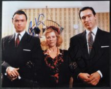 THE KRAYS (1990) - GARY & MARTIN KEMP DUAL SIGNED PHOTO - AFTAL