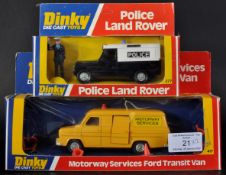 TWO VINTAGE DINKY TOYS BOXED DIECAST MODELS