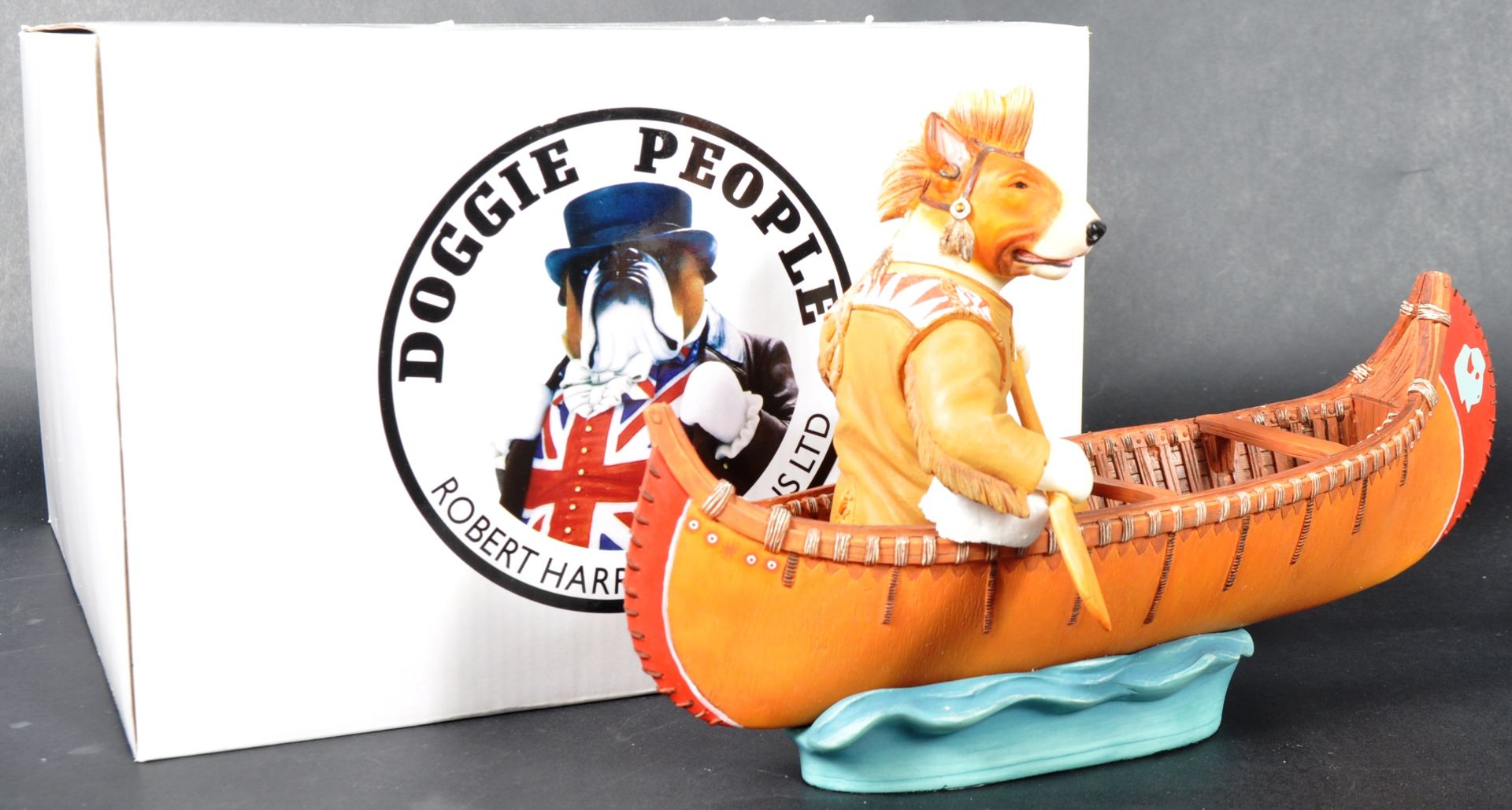 DOGGIE PEOPLE - ROBERT HARROP - BOXED LIMITED EDITION FIGURE