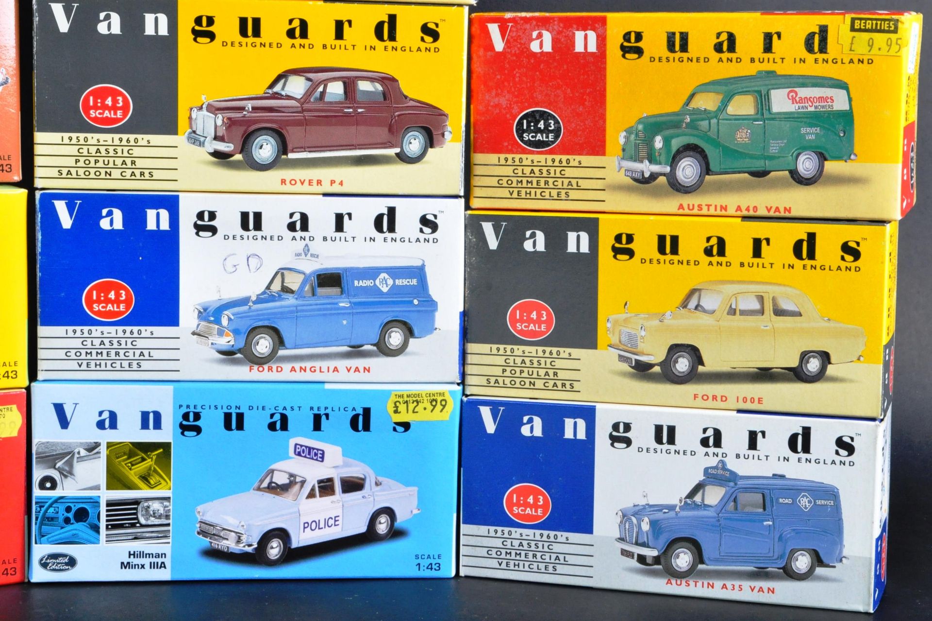 COLLECTION OF X10 ASSORTED LLEDO VANGAURDS DIECAST CARS - Bild 3 aus 6