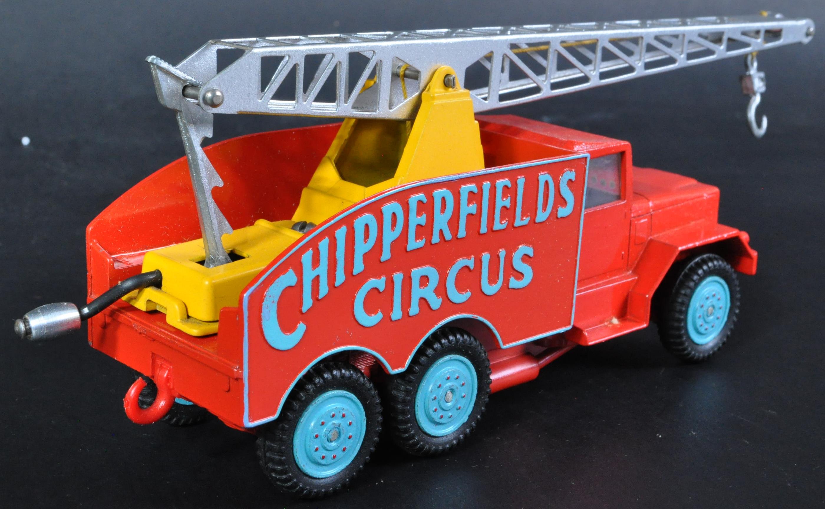 VINTAGE CORGI MAJOR TOYS CHIPPERFIELDS CIRCUS CRANE TRUCK - Image 3 of 5