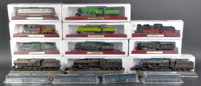 COLLECTION OF ATLAS EDITIONS 1/76 SCALE MODEL TRAINS