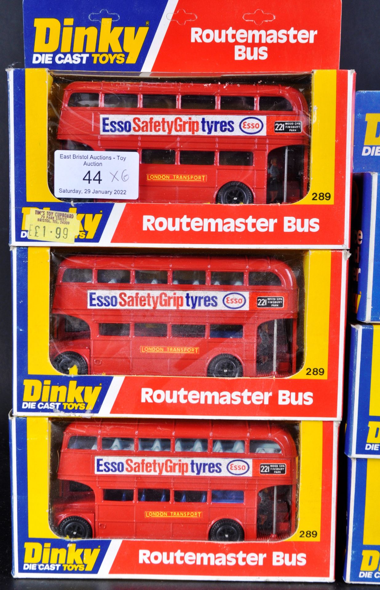 COLLECTION OF VINTAGE DINKY TOYS DIECAST MODEL CARS & BUSES - Bild 2 aus 6