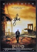 WILL SMITH - I AM LEGEND - AUTOGRAPHED 8X12" POSTER - ACOA