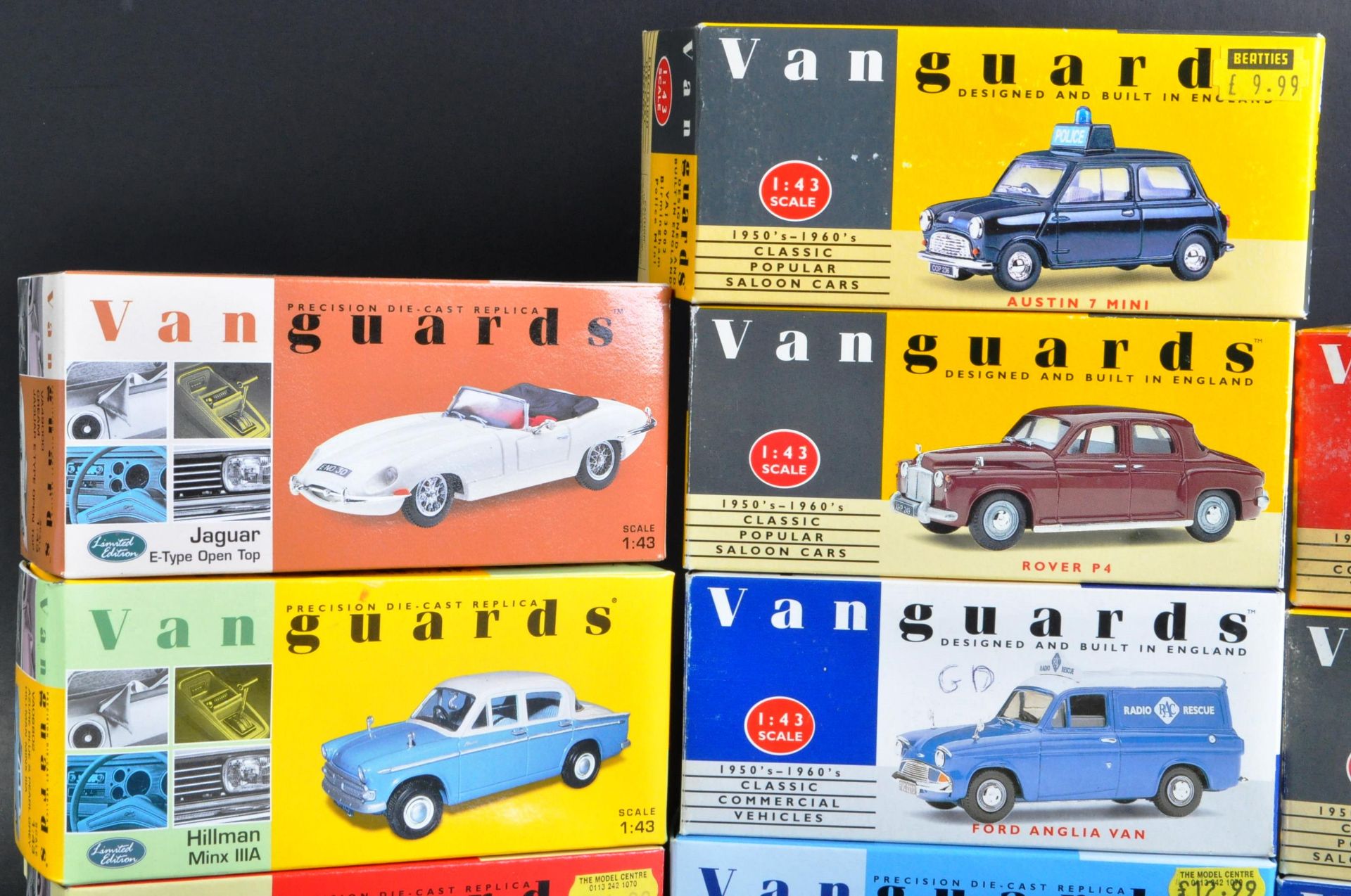 COLLECTION OF X10 ASSORTED LLEDO VANGAURDS DIECAST CARS - Bild 2 aus 6