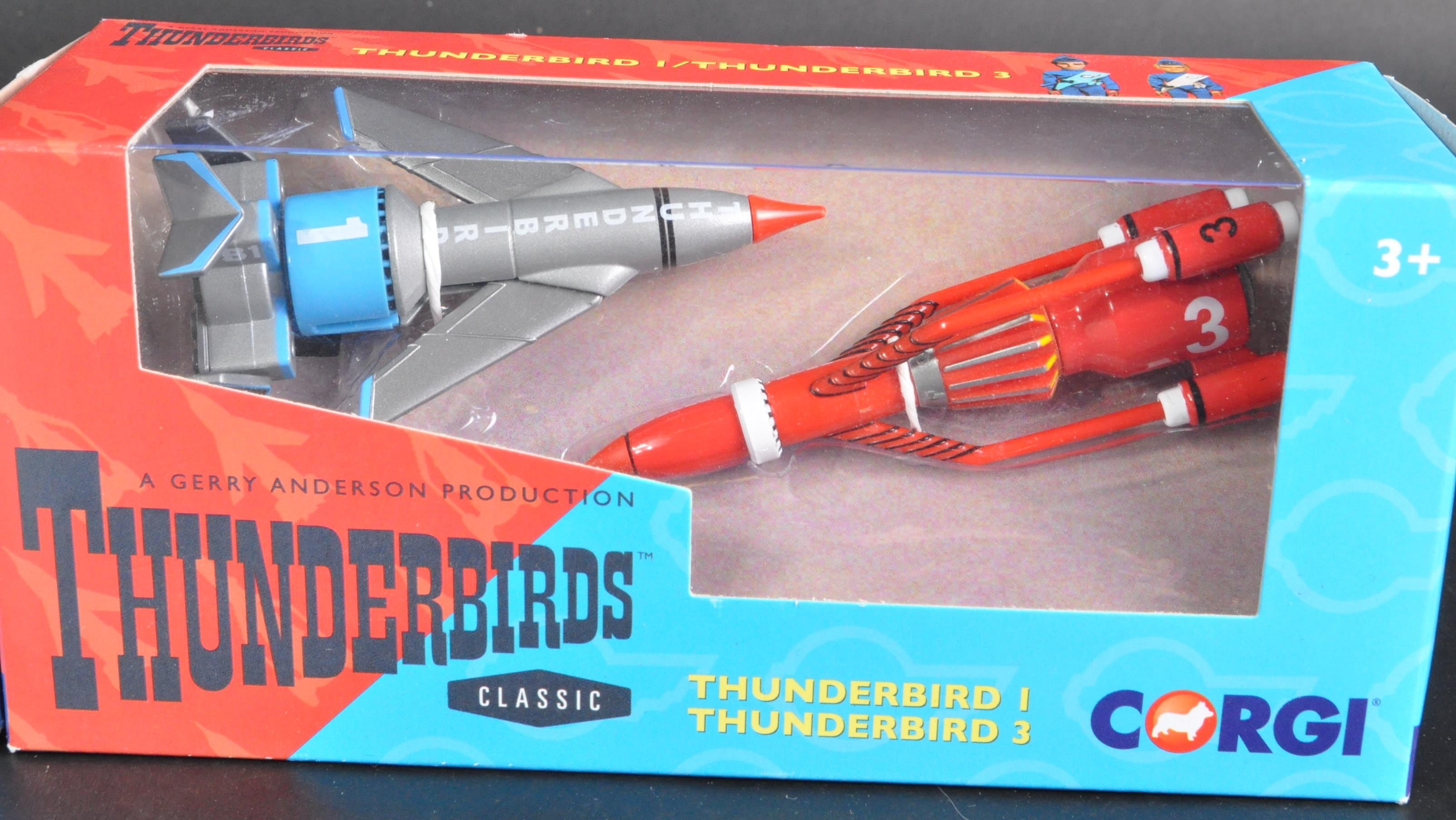 TWO ORIGINAL CORGI DIECAST MODEL THUNDERBIRDS - Image 4 of 7