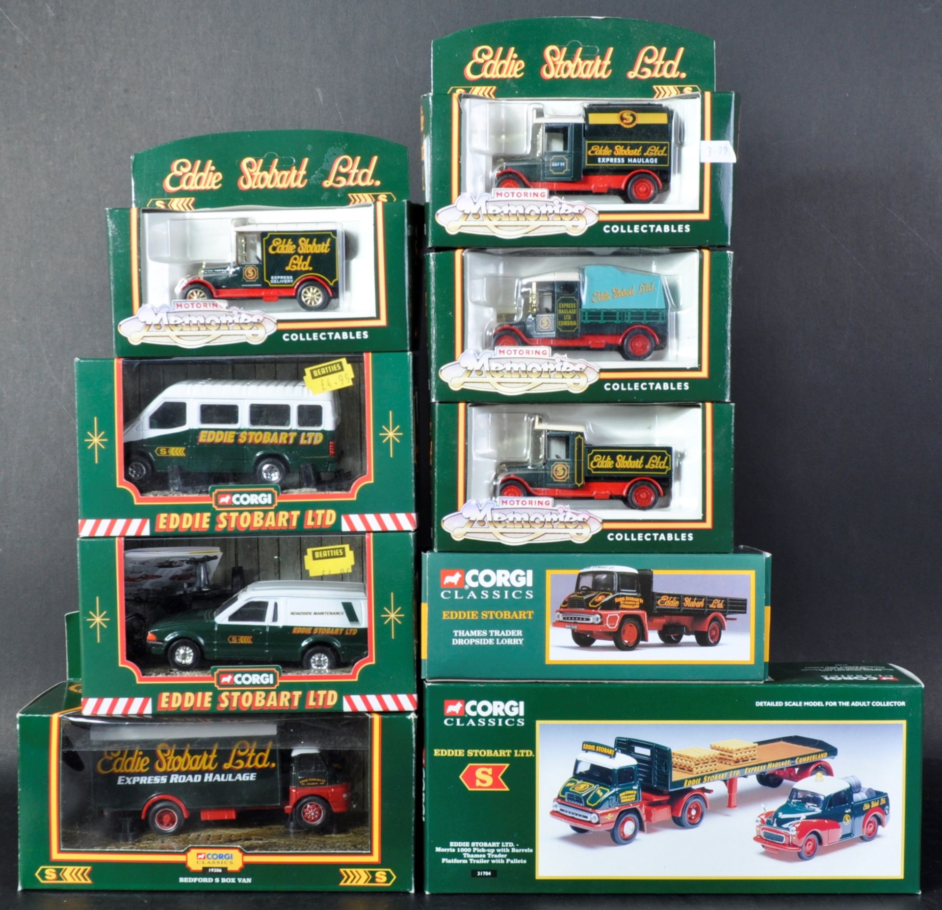 COLLECTION OF ASSORTED CORGI EDDIE STOBART DIECAST MODELS