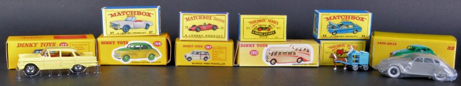 COLLECTION OF ASSORTED REISSUE ATLAS & MATCHBOX DIECAST MODELS