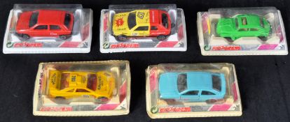 COLLECTION OF X5 MAJORETTE DIECAST MODEL CARS