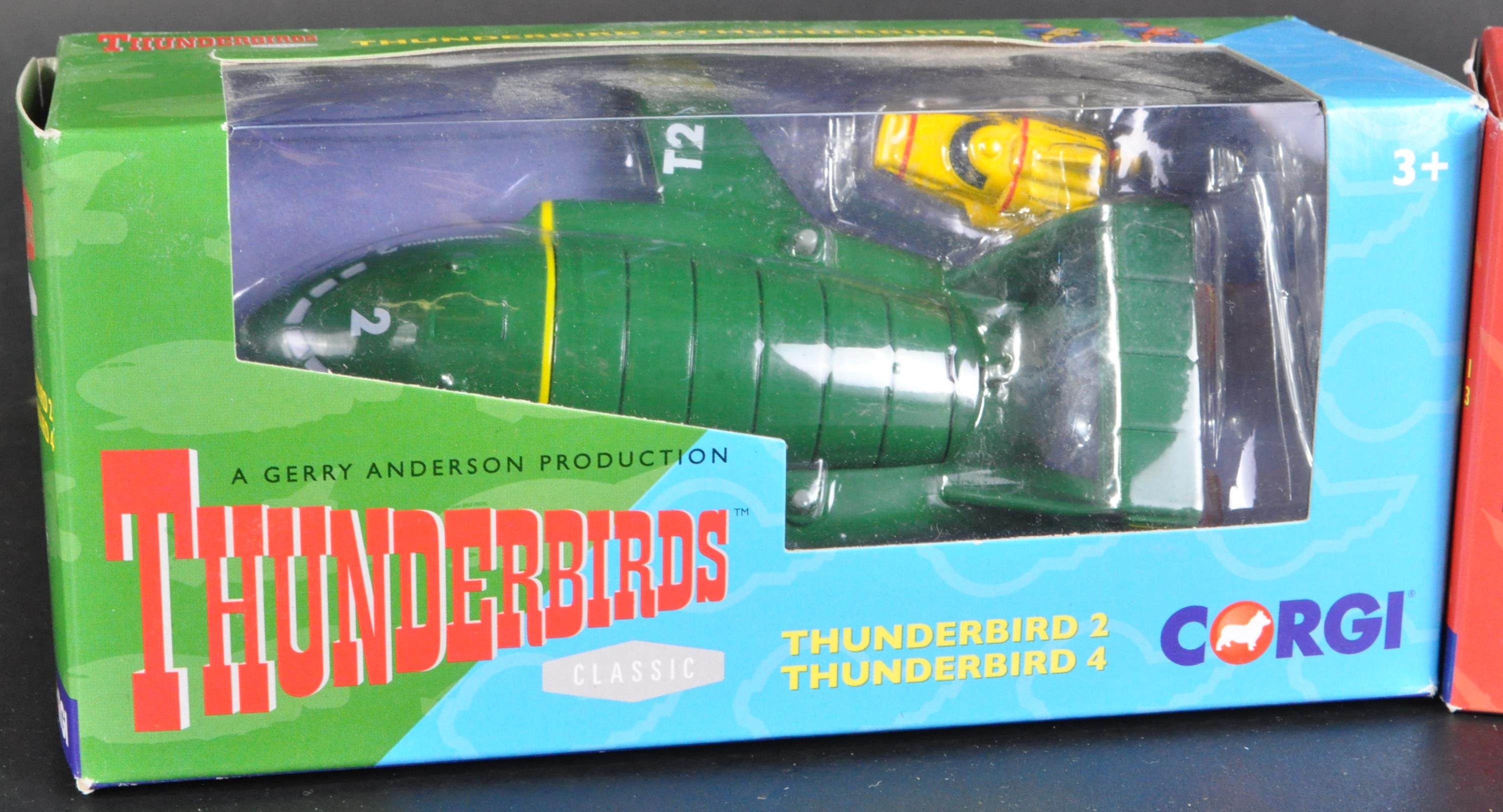 TWO ORIGINAL CORGI DIECAST MODEL THUNDERBIRDS - Image 2 of 7