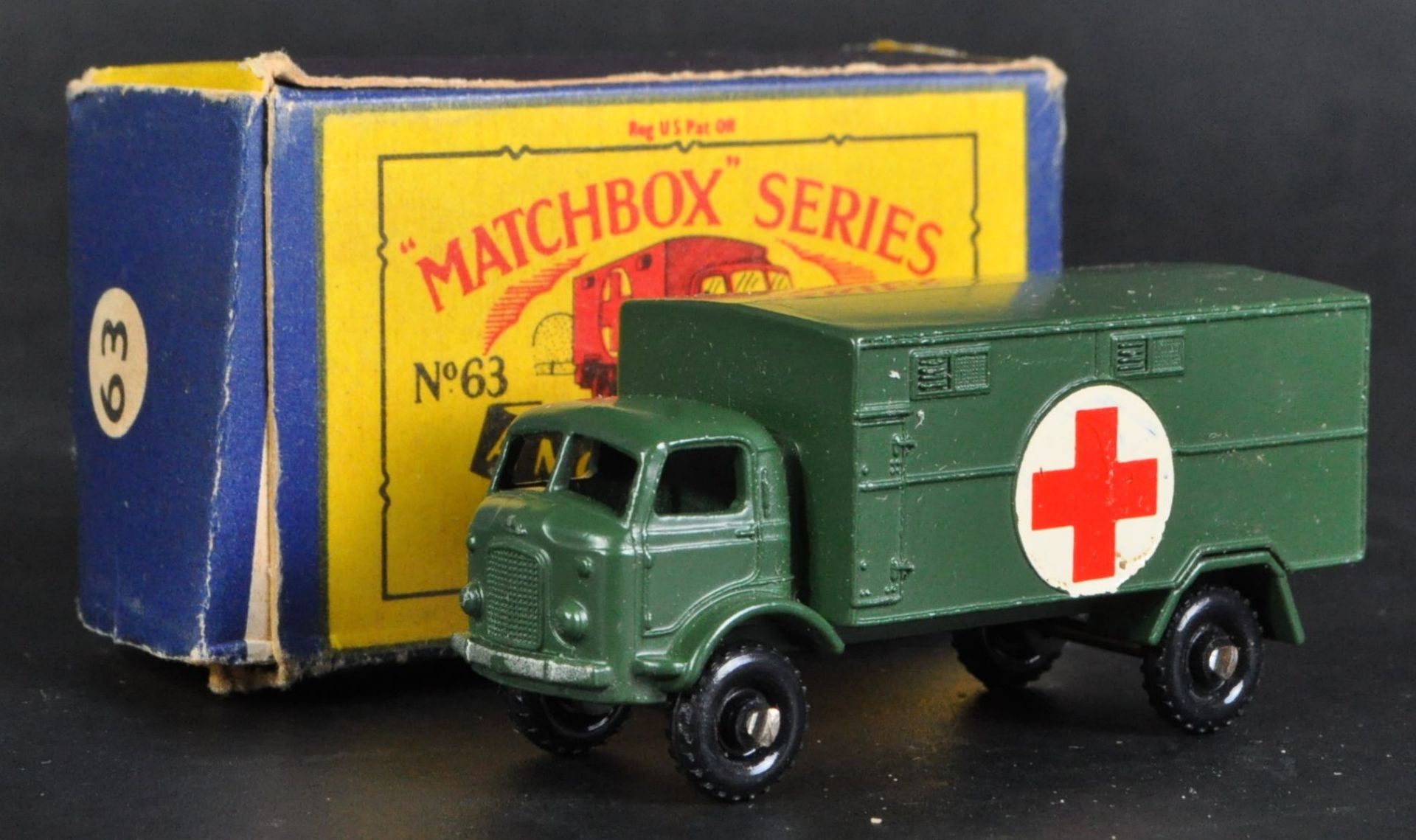 ORIGINAL VINTAGE MOKO LESNEY MATCHBOX SERIES DIECAST MODEL