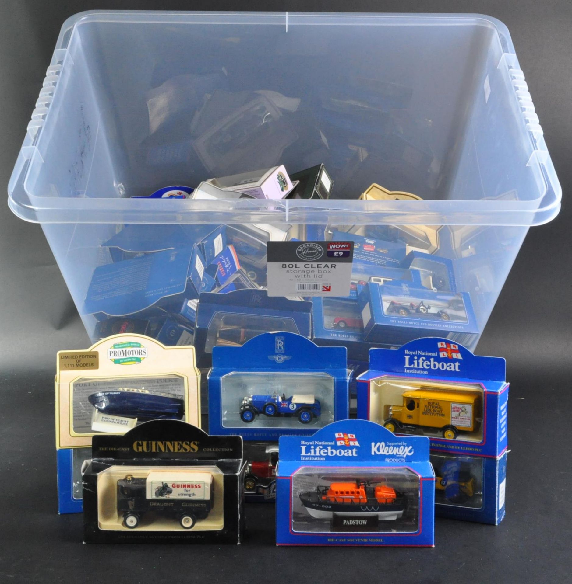 LARGE COLLECTION OF ASSORTED LLEDO DIECAST MODEL CARS