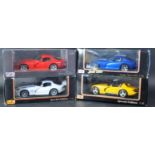 COLLECTION OF X4 MAISTO 1/18 SCALE DIECAST MODEL CARS