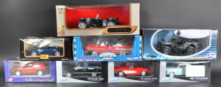 COLLECTION OF LARGE SCALE DIECAST MODEL CARS