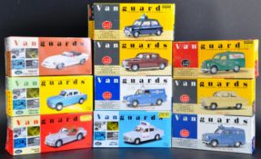 COLLECTION OF X10 ASSORTED LLEDO VANGAURDS DIECAST CARS