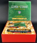 ORIGINAL BOXED CORGI EDDIE STOBART SCANIA DIECAST BOXSET