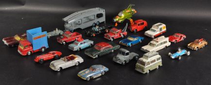 COLLECTION OF VINTAGE DINKY AND CORGI TOYS DIECAST MODELS