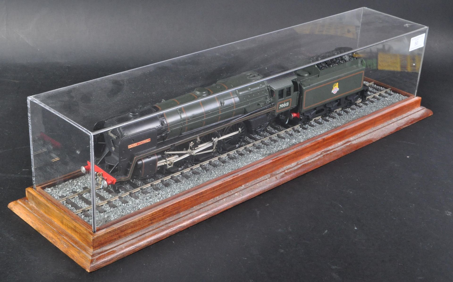 ORIGINAL DJH MADE O GAUGE MODEL RAILWAY TRAINSET LOCOMOTIVE - Bild 6 aus 6