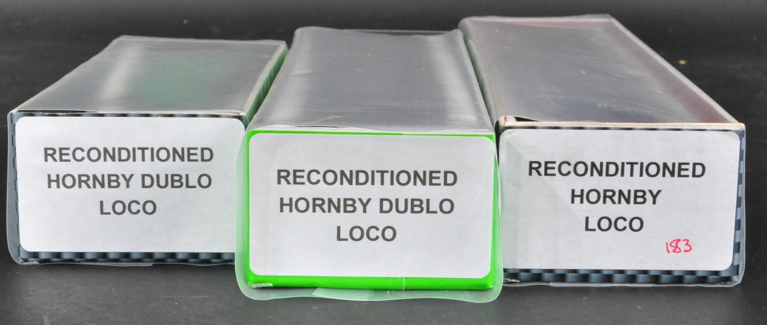 COLLECTION OF X3 HORNBY DUBLO 00 GAUGE RECONDITIONED LOCOMOTIVES - Image 5 of 5