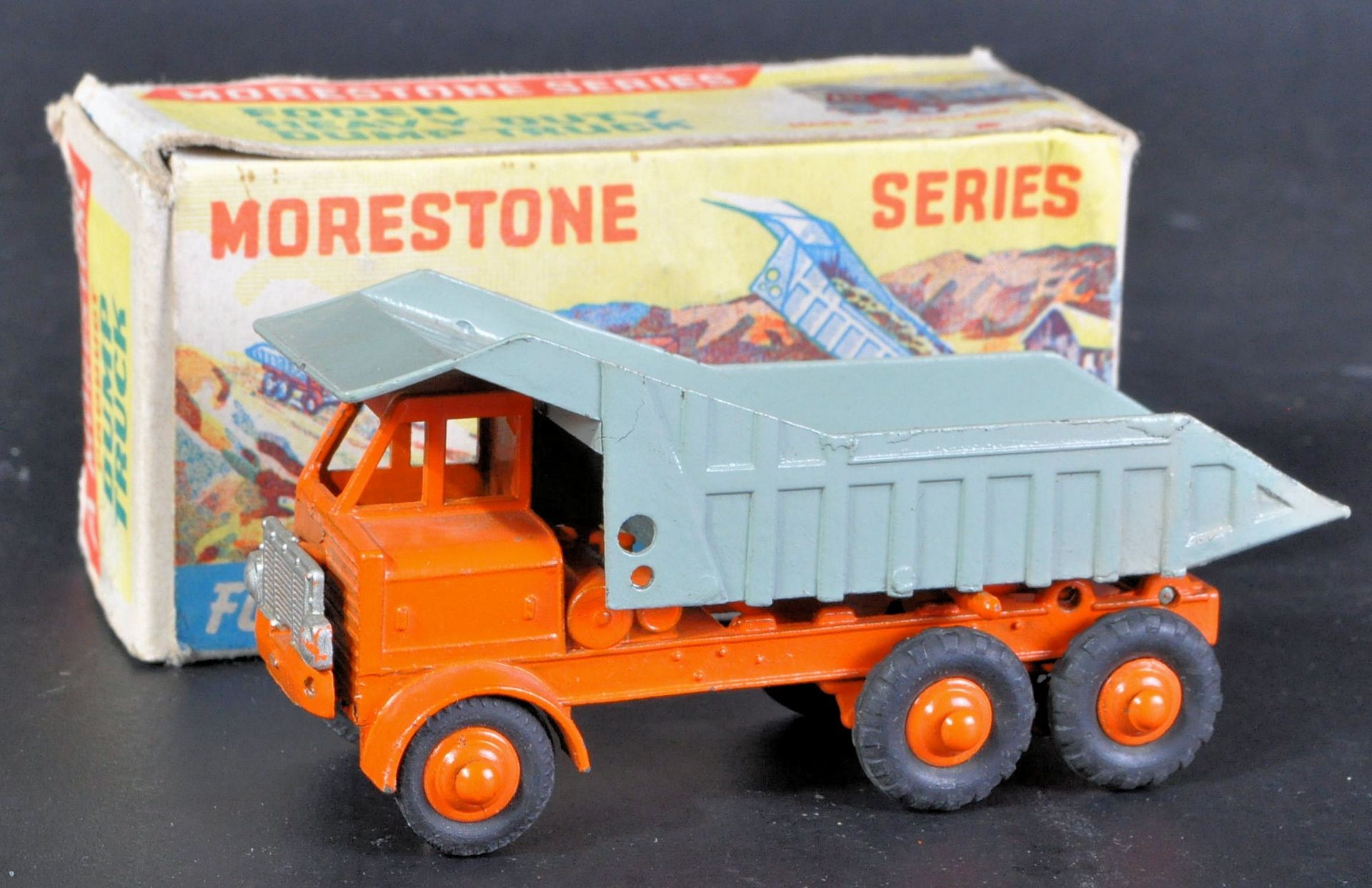 ORIGINAL VINTAGE MORESTONE SERIES FODEN HEAVY DUTY DUMP TRUCK