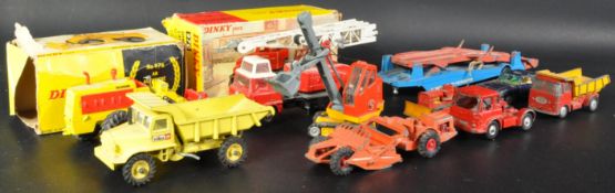 COLLECTION OF ASSORTED VINTAGE DINKY AND CORGI TOYS