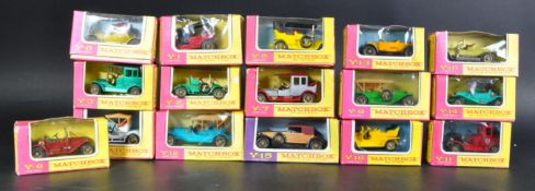COLLECTION OF VINTAGE MATCHBOX Y-SERIES DIECAST MODEL CARS