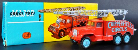 VINTAGE CORGI MAJOR TOYS CHIPPERFIELDS CIRCUS CRANE TRUCK