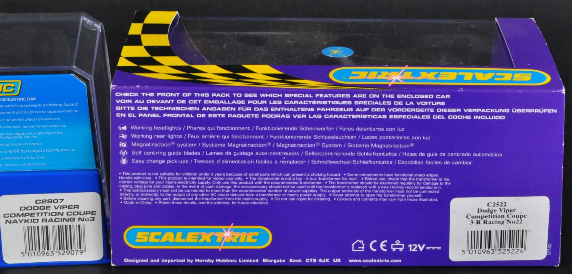 SCALEXTRIC - TWO 1/32 SCALE BOXED SLOT RACING CARS - Image 5 of 5