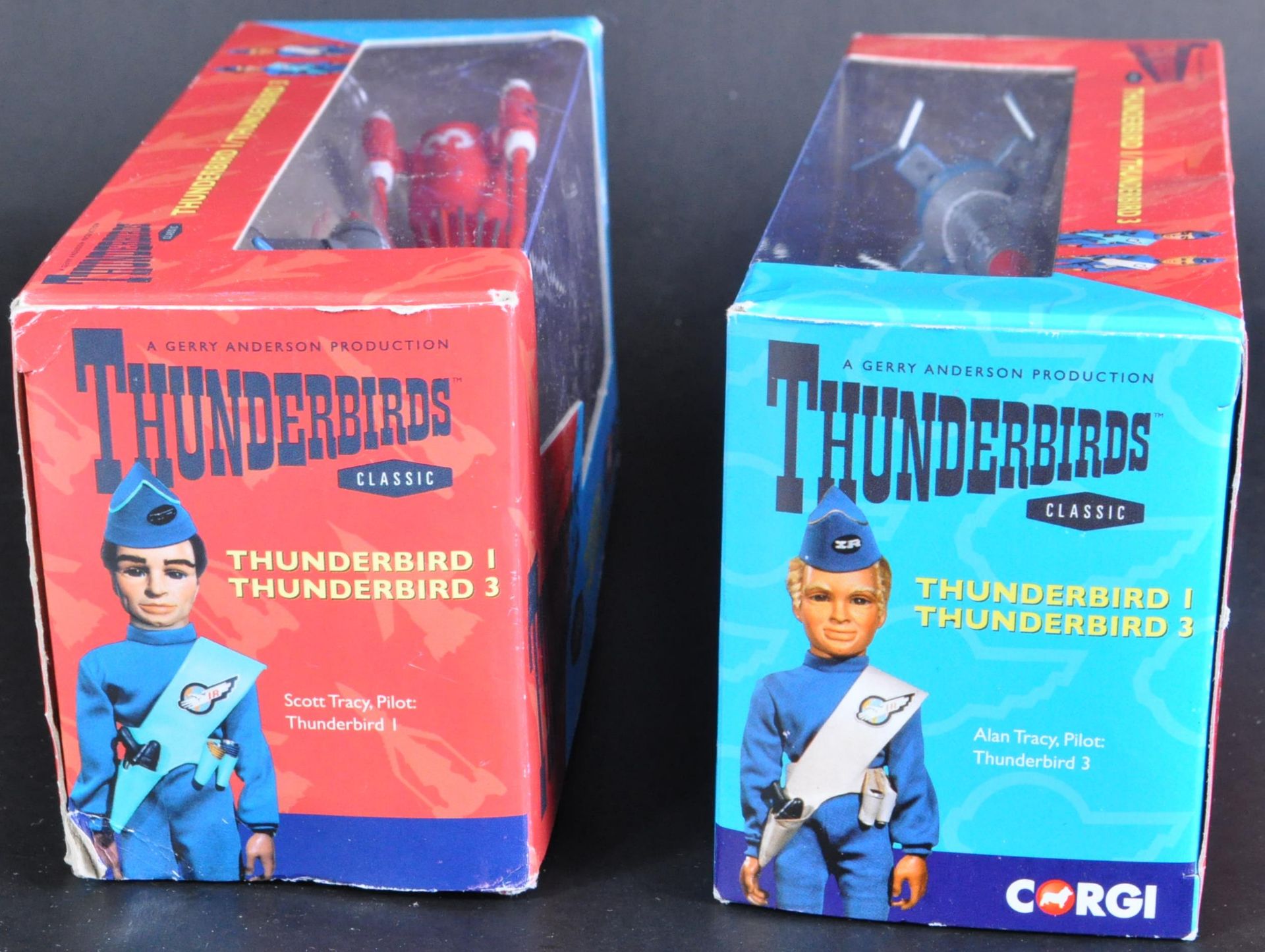 TWO ORIGINAL CORGI DIECAST MODEL THUNDERBIRDS - Bild 8 aus 8