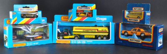 COLLECTION OF VINTAGE MATCHBOX DIECAST MODEL VEHICLES