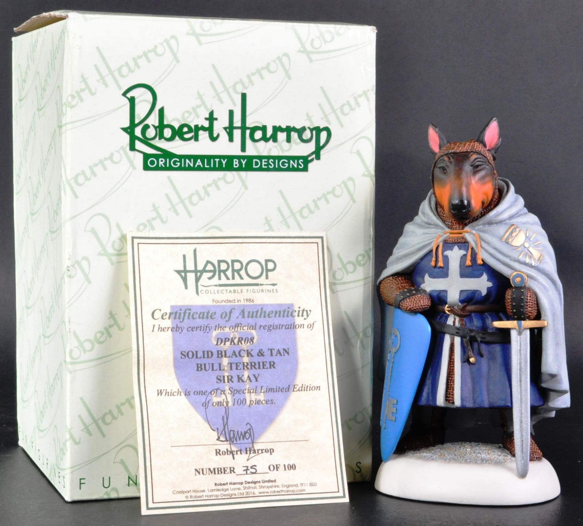 ROBERT HARROP - KNIGHTS OF THE ROUND TABLE - LIMITED EDITION FIGURE