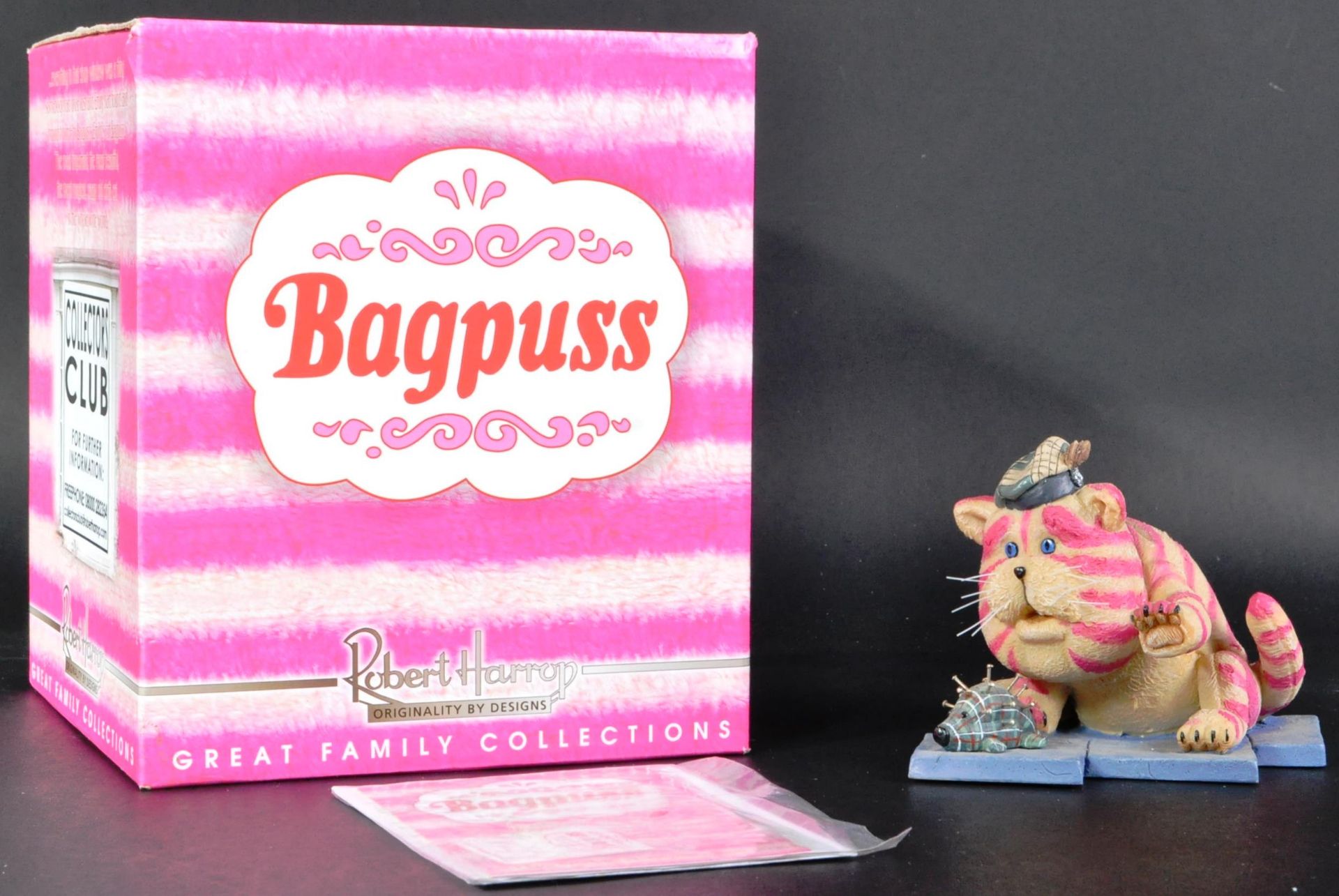 BAGPUSS – ROBERT HARROP – BOXED RESIN STATUES / FIGURINES