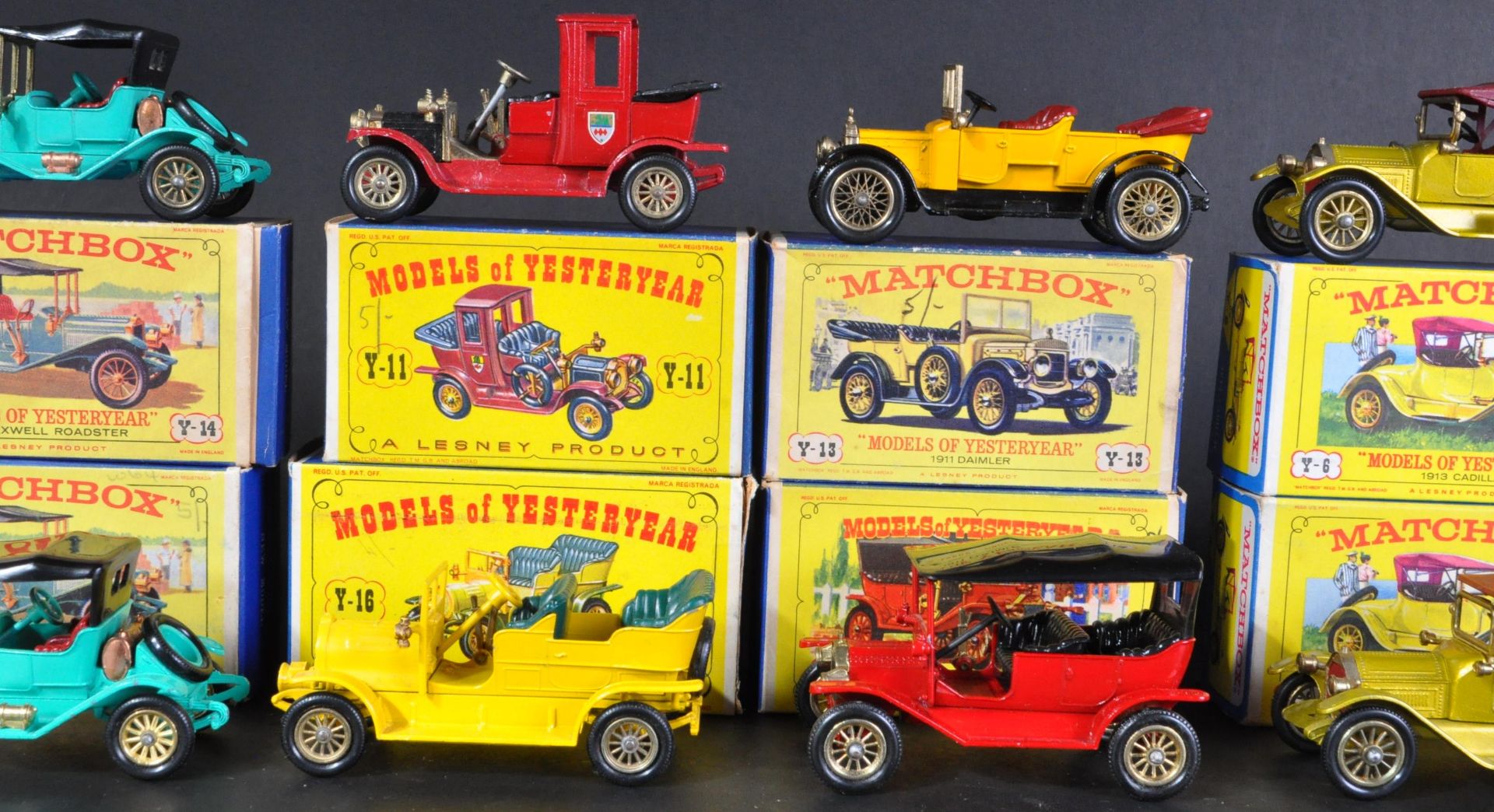 COLLECTION OF VINTAGE LESNEY MATCHBOX MODELS OF YESTERYEAR DIECAST - Bild 3 aus 6