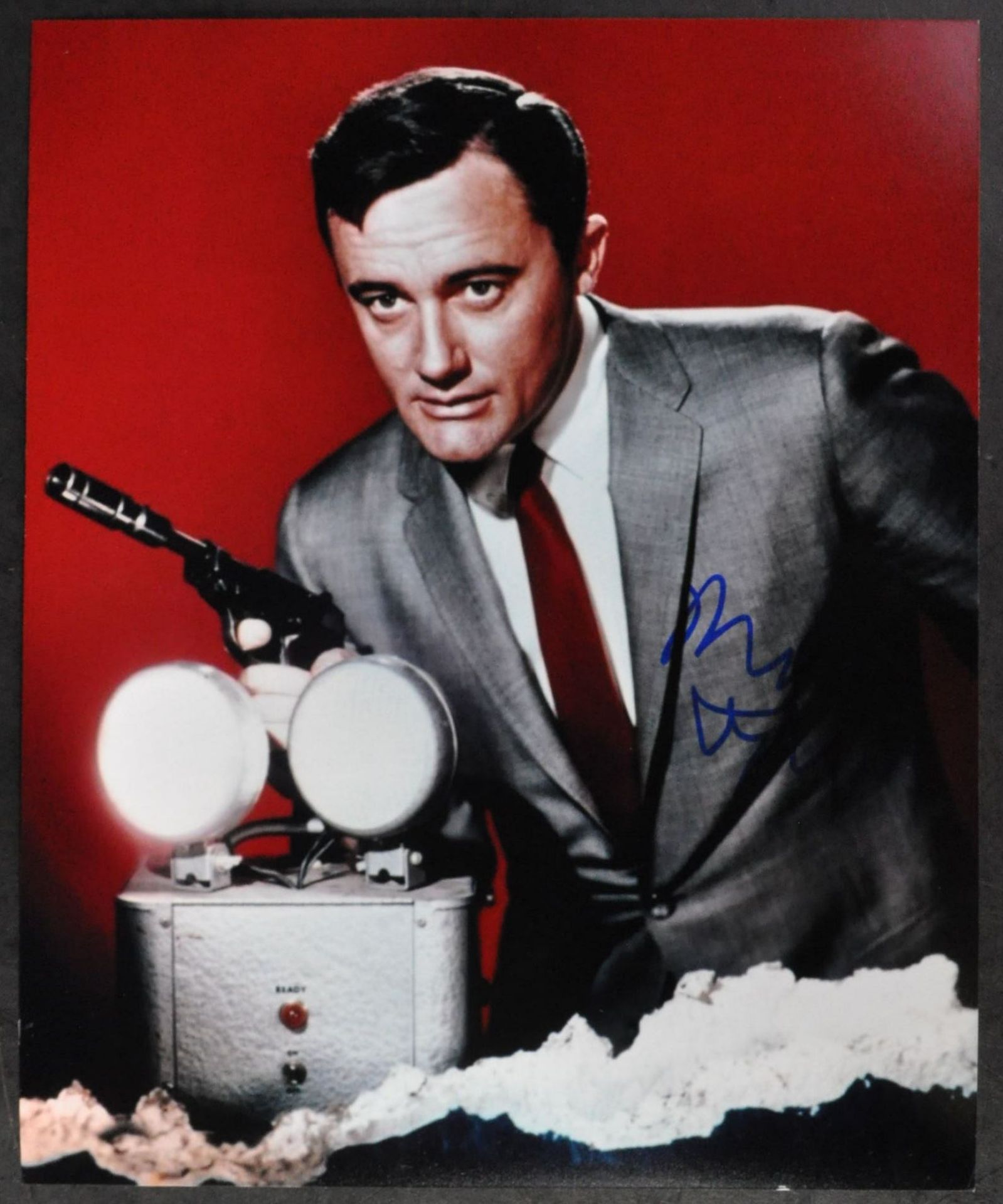 ROBERT VAUGHN - MAN FROM UNCLE - SIGNED PHOTO - AFTAL
