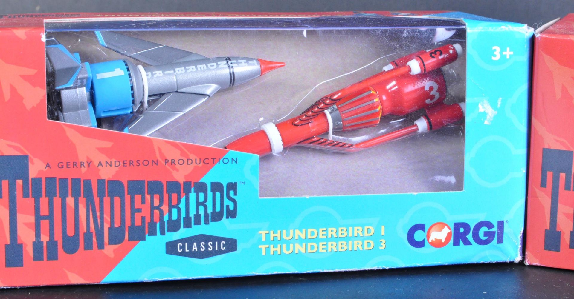 TWO ORIGINAL CORGI DIECAST MODEL THUNDERBIRDS - Bild 2 aus 8