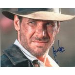 STAR WARS / INDIANA JONES - HARRISON FORD - SIGNED 8X10" - AFTAL