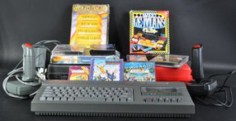 VINTAGE SINCLAIR SPECTRUM CONSOLE WITH GAMES AND ACCESSORIES